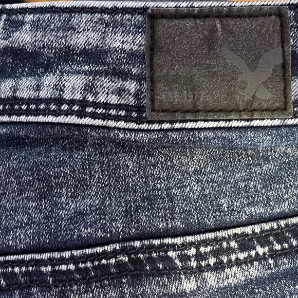 American Eagle Denim Shorts Size 0 - Picture 11 of 13